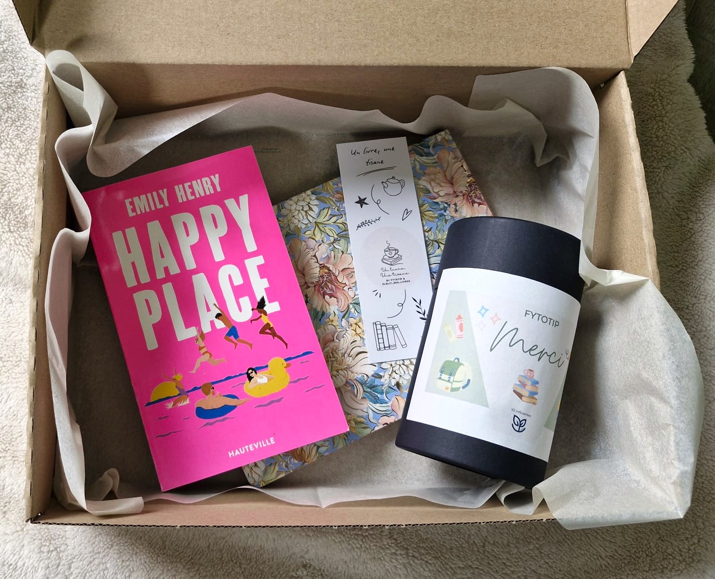 Box "Fin de chapitre" - version Feelgood