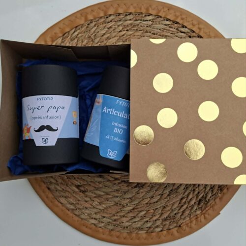 Coffret cadeau "Tisane articulation & tisane papa"