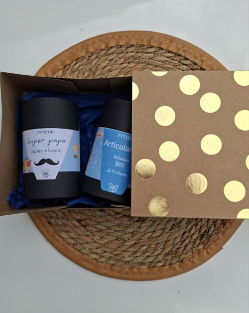 Coffret cadeau "Tisane articulation & tisane papa"