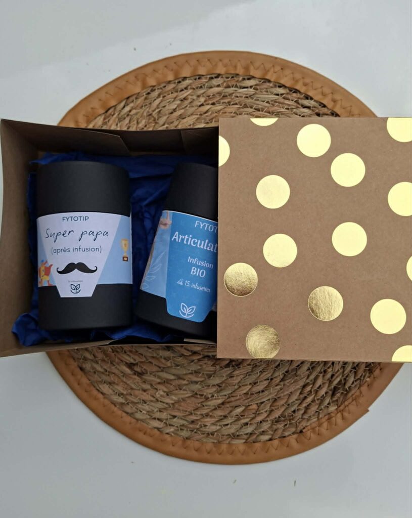 Coffret cadeau "Tisane articulation & tisane papa"