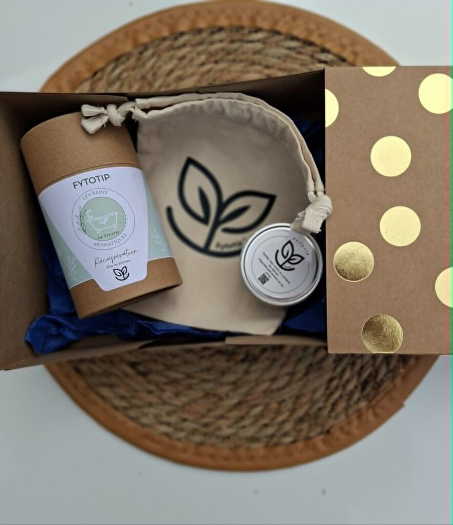 Coffret cadeau "Bain aromatique & pommade"